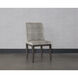 Elisa Grey Oak / Naya Check Black Dining Chair